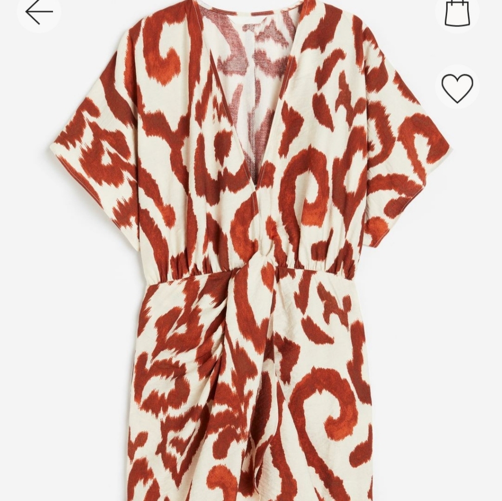 H&M V-neck dress